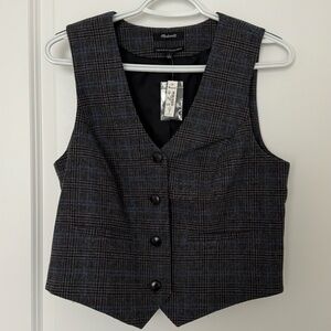 Madewell Italian Wool Blend Vest